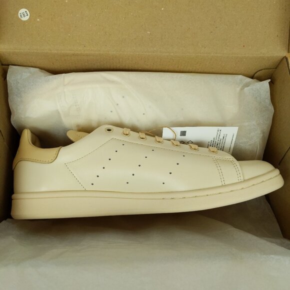 Adidas Stan Smith Lux Mens Sneakers Wonder White Cream Authentic Leather JI3370